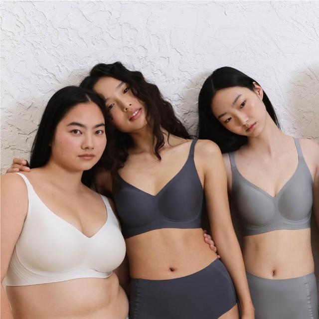 滿 件 折 【 H R S 】 件 組 - 包 覆 款 無 感 軟 鋼 圈 內 衣 三 色 任 選 ( 軟 鋼 圈 內 衣 女 內 衣 女 內 著 無 感 失 憶 背 扣 式 )